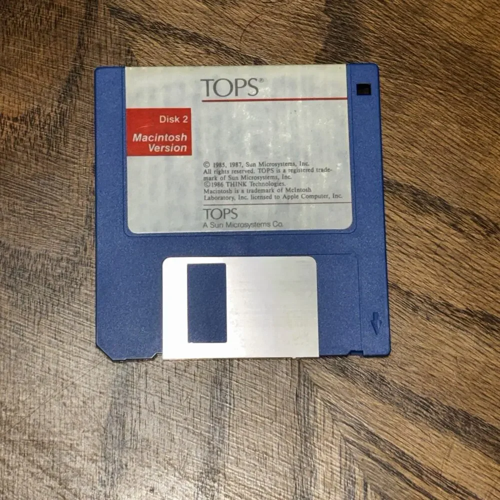 Apple Mac Macintosh Tops Network Sun Microsystems 3.5 Disk 2
